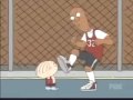Family Guy Stewie Playing Basketball