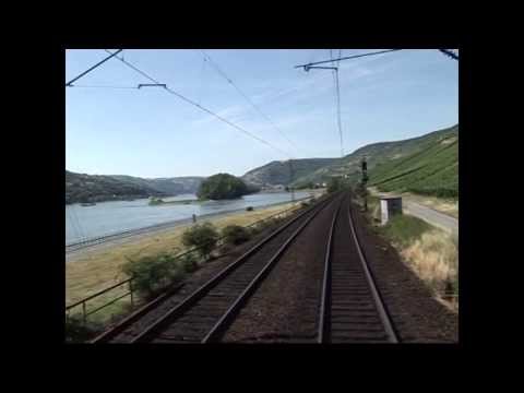 TG CL 45 Nord Cargo Cab Ride Mannheim to Kaub