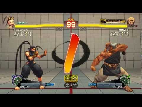 Musansonow(Ibuki) vs AtMiyabi(Gouken)  SSF4 AE