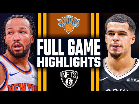 New York Knicks vs Brooklyn Nets - FULL GAME HIGHLIGHTS | November 9, 2025 NBA Season