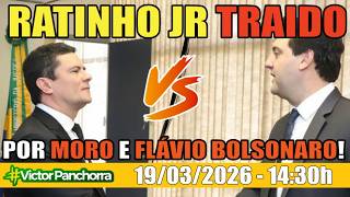 RATINHO JR. É MAIS UM ABANDONADO PELO BOLSONARISMO E MORO SE VENDE PARA O BOLSONARISMO E O PL!