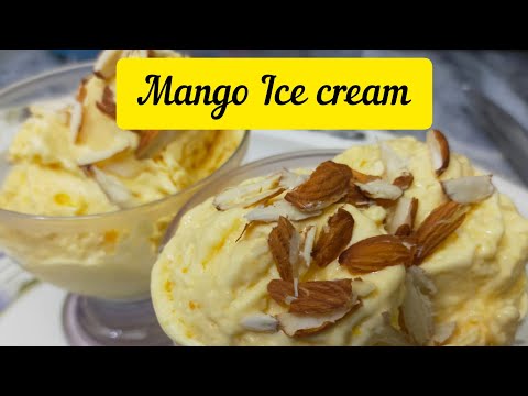 Mango Ice cream by HOMADE simple and quick Recipe