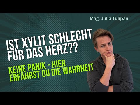 Xylitol - is it harmful to the heart?