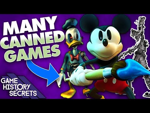Disney’s Epic Mickey Series & Its Many Cancelled Games – Game History Secrets