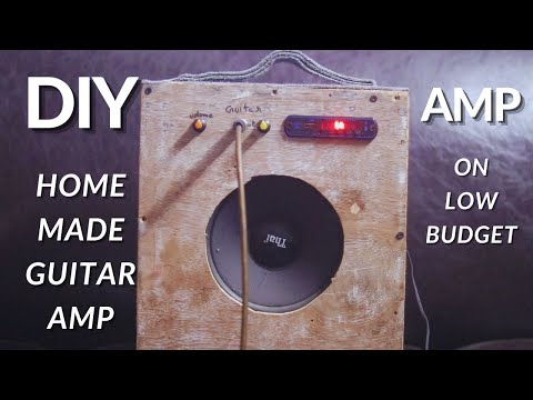 DIY Home-Made Guitar Amp | Low Cost, sounds great with Pedals