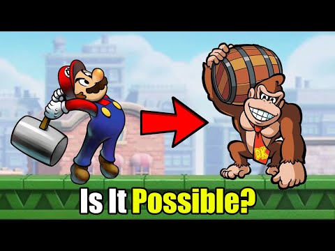 Which Enemies Can Mario Defeat With A Hammer? (Mario VS Donkey Kong)