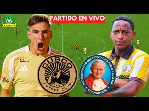 CUSCO FC VS JUAN PABLO II EN VIVO🔴| TORNEO CLAUSURA - LIGA 1 | FECHA 4 #envivo