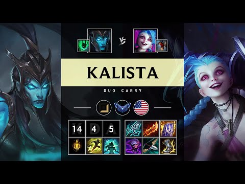 Kalista ADC vs Jinx - NA Diamond Patch 25.12
