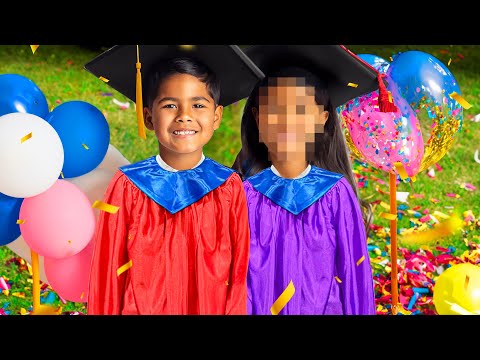 Zakyius Crush Showed Up To His GRADUATION *HE GETS NERVOUS*