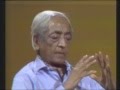 J. Krishnamurti - San Diego 1974 - Conversation 6 - The nature and total eradication of fear