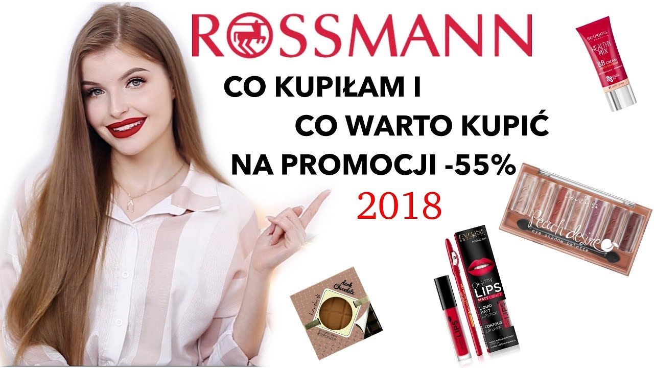 CO WARTO KUPIĆ NA PROMOCJI W ROSSMANNIE -55% KWIECIEŃ 2018