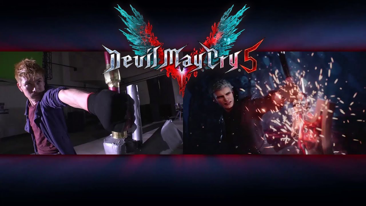 Devil May Cry 5 - Pre-Viz Live Action Cutscenes Trailer - YouTube