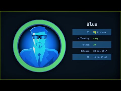 HackTheBox CTF Boot-2-Root - Blue Walkthrough OSCP with InfoSec Pat 2022