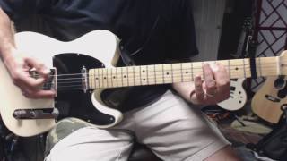 Paper in Fire - John Mellencamp (guitar cover - open G)