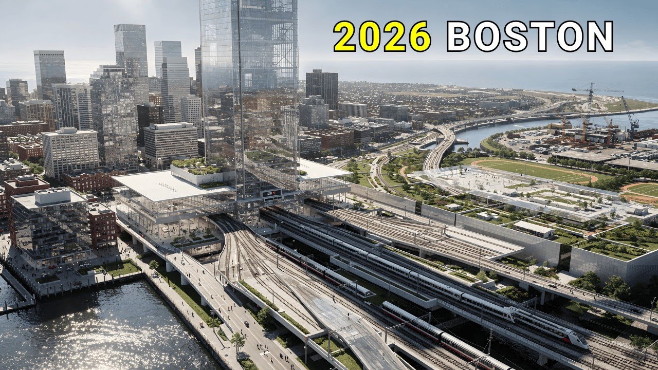 Boston 2026 4 Mega-Projects Makeover Is INSANE