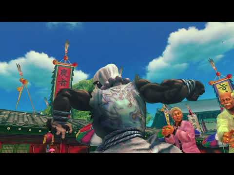 USF4 Akuma Raging Demon adon glitch