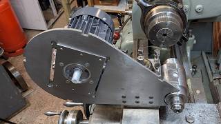 Homemade Tool Post Grinder - part 14 (Mounting the motor)