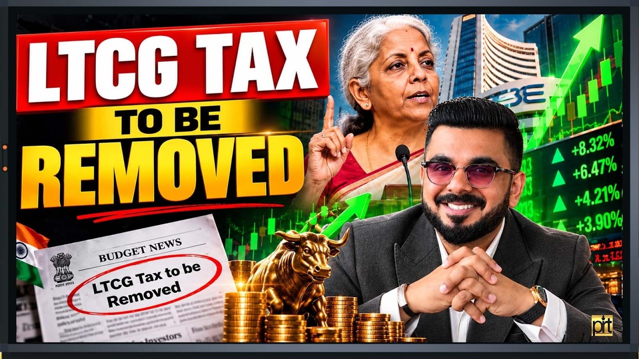 LTCG Tax to be Removed? | Will Stock Market Bounce Back?