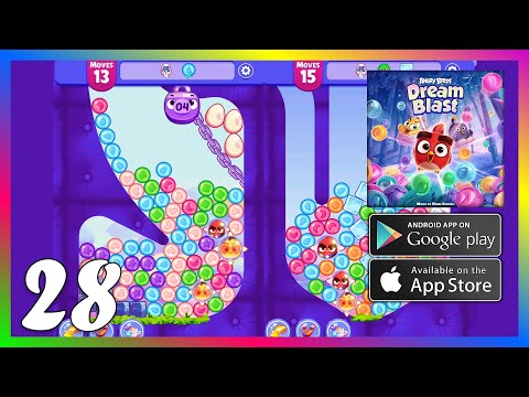 Angry Birds Dream Blast 🐦Gameplay Stage 194-200 (Android, iOS)