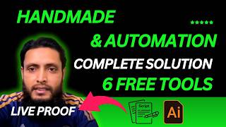 Complete Microstock Handmade and Automation With Microstock Partner Farhad Tools 2026 | Live Proof