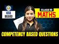 ICSE Maths 2026 Competency Based Questions ICSE Maths Exam 2026