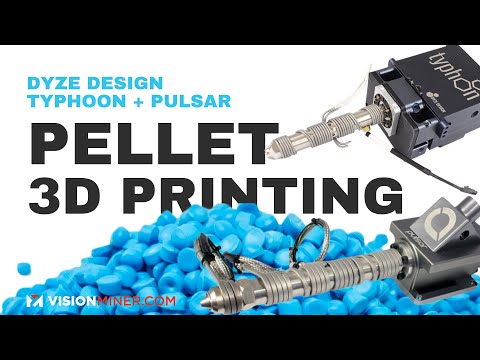 Typhoon & Pulsar: Unveiling Next-Level Extrusion for Large Format 3D Printing - Dyze Design 2023