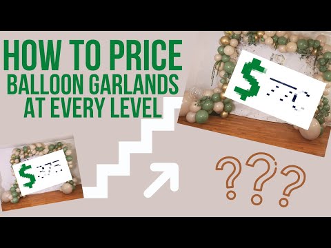 YouTube video about: How much do balloon garlands cost?