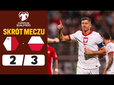 Malta - Polska | 2-3 | Skrót meczu | Eliminacje Mistrzostw Świata 2026