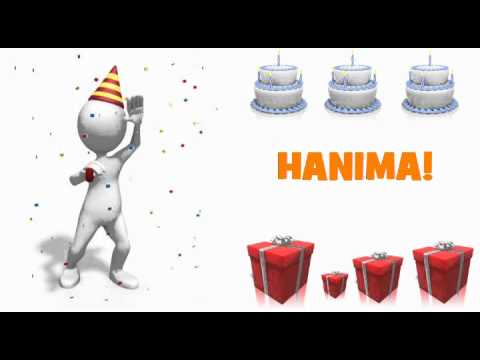 HAPPY BIRTHDAY HANIMA!