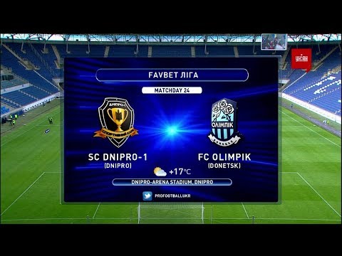 SK Sport Klub Dnipro-1  Dnipropetrovsk 3-1 FK Olim...