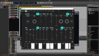 Video thumbnail for Bitwig jam with DRC VST Polyphonic Synthesizer by Imaginando