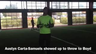 Chris Boyd Pro Day, Ex Vanderbilt WR