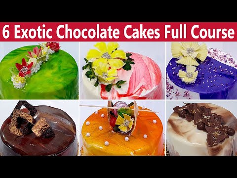6 Exotic Chocolate Cakes  Manisha Bharani Cakes Recipes  Christmas Recipes 2024