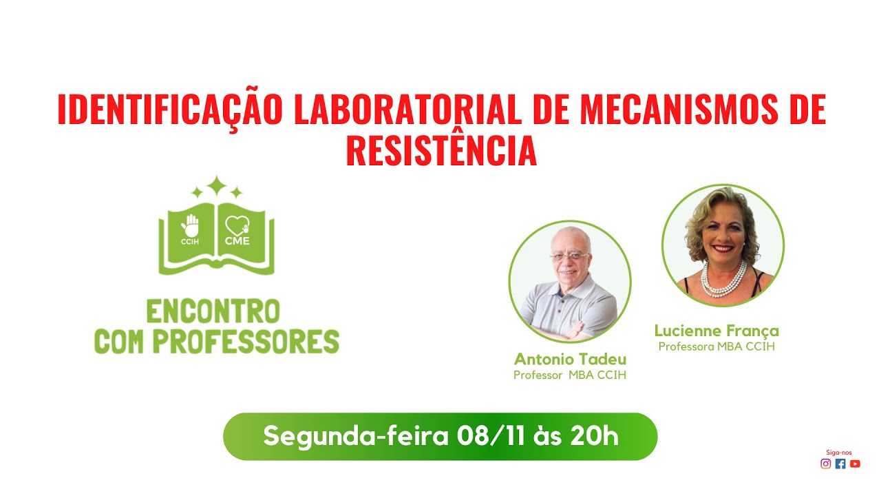 Identificação laboratorial de mecanismos de resistência bacteriana