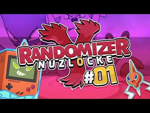Pokemon Y Randomizer Nuzlocke w/ GameboyLuke - Episode 01 - CHOOSE OUR STARTER!