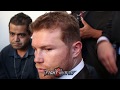 CANELO ON HIS RELATIONSHIP WITH GOLDEN BOY "WE'RE A TEAM!"