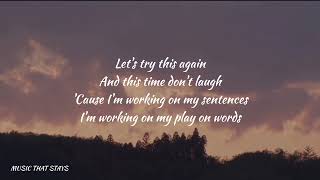 Not a Second to Waste | A Rocket to the Moon  (Lyrics)