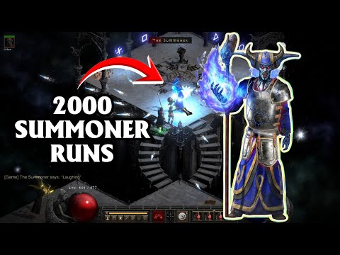 2000 Summoner Runs in 12 Minutes (Loot Highlights) — Was It Worth It? | D2R Loot Highlights
