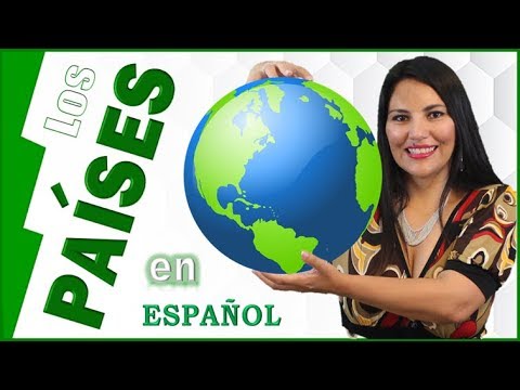 Vocabulario de Español - Países y Nacionalidades (Spanish Vocabulary: Countries)