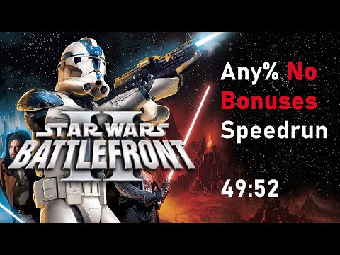 [PB] Star Wars Battlefront II (2005) Speedrun - Any% No Bonuses in 49:52