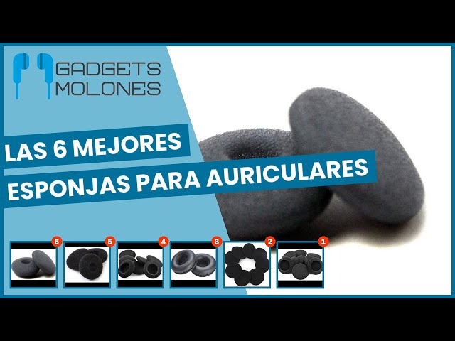Vídeo relacionado con VELSIN 30 Piezas Almohadillas para Auriculares - Reemplazo Auriculares Espuma Almohadillas de Esponja Anticaídas (Negro) 18mm