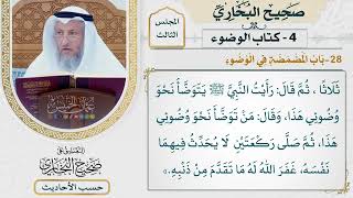 [164] حديث: مَن توضأ نحو وضوئي هذا ثم صلى ركعتين [كتاب الوضوء - باب المضمضة في الوضوء]