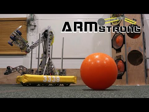 BumbleB 3339 FRC Robot Reveal 2019 - ArmStrong