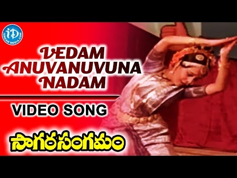 Vedam Anuvanuvuna Nadam Video Song - Sagara Sangamam Movie || Kamal Haasan, Jaya Prada, SP Sailaja