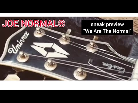 preview- We Are The Normal - Joe Normal coming 3/11
