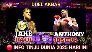 Download lagu WORLD BOXING TODAY🥊🥊 ANTHONY JOSHUA VS JAKE PAUL‼️BRUTAL MECHANICAL FIGHT🥊🥊WORLD BOXING INFO 2025⁉️ mp3