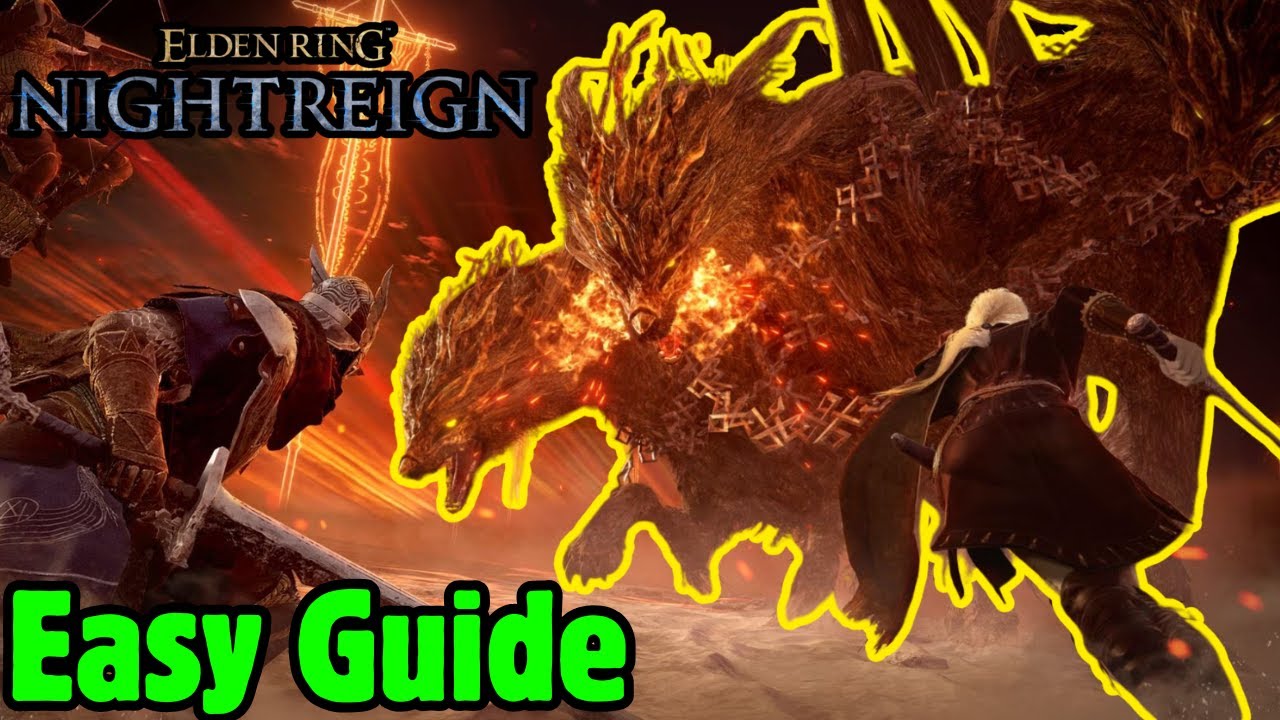 How to Beat TRICEPHALOUS / Gladius FIRST BOSS - Elden Ring Nightreign