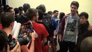 Fans invade Puppey & Dendi @ MLG Columbus 2013
