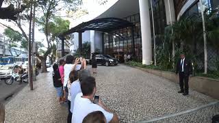 Paul McCartney deixando Sheraton Salvador (20/10/2017)
