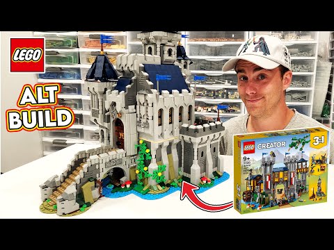 LEGO Black Falcon Knights' Castle Review | Alt Build